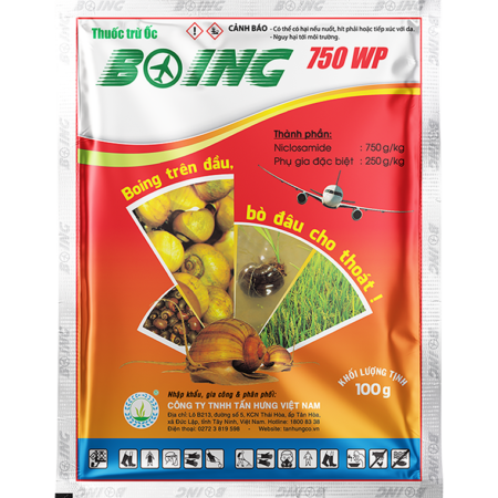 Thuốc trừ ốc Boing 750WP